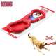 Brinquedo Interativo Kong Tug Toy Kg1 - Vermelho.