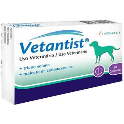 Antialérgico Novartis Vetantist - 20 Comprimidos