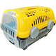 Caixa de Transporte Furacão Pet Luxo - Amarelo