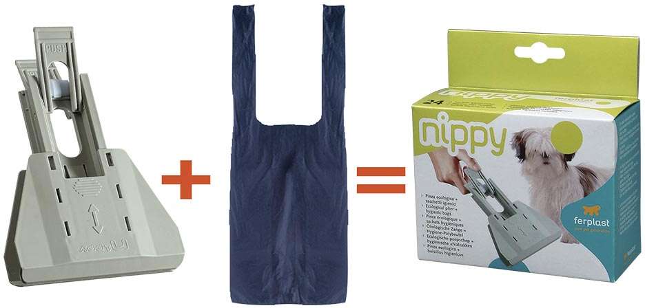 Coletor de Fezes Ferplast Nippy Scoop - 1 Unidade