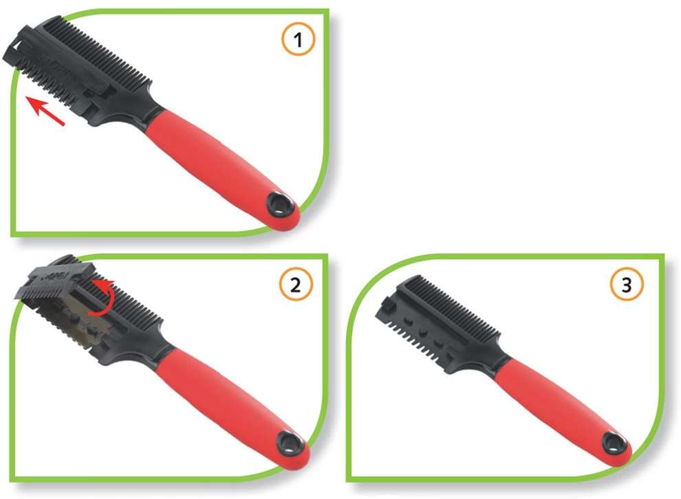 Pente Ferplast Gro 5991 com Navalha - Tam. Único