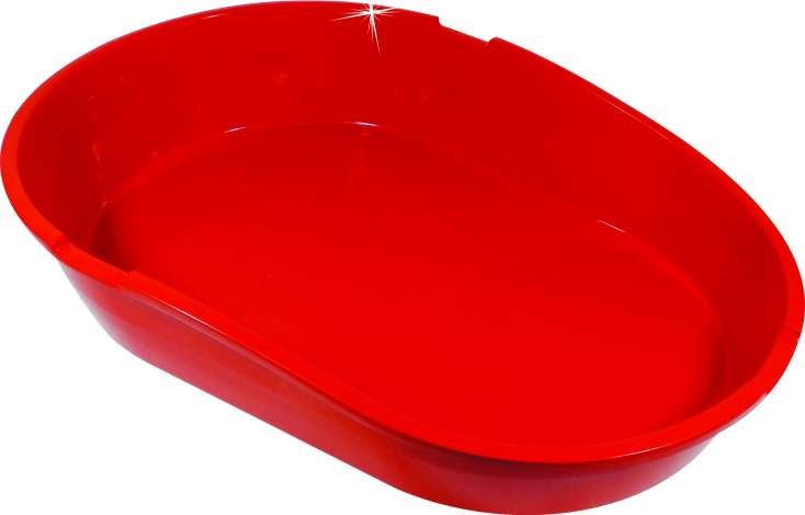 Bandeja Furacão Pet Vermelha para Gatos - Tam. Único