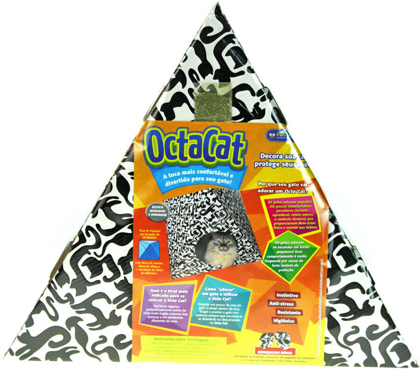 Brinquedo Pet Games Toca Octa Cat - Tam. Único