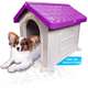 Casa Pet Injet Plástica Lilás - Tam 2