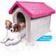 Casa Pet Injet Plástica Rosa - Tam 2