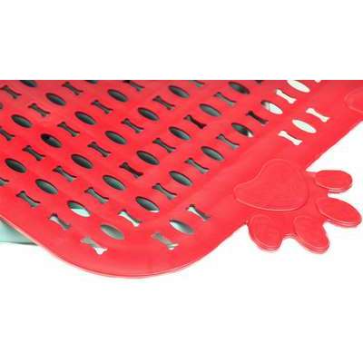 Sanitário Higiênico Baw Waw para Cães - Vermelho