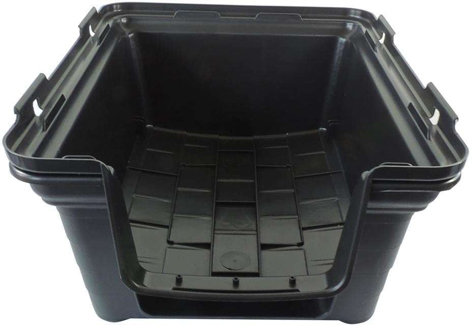 Casa Furacão Pet de Plástico Preto - Nº 04