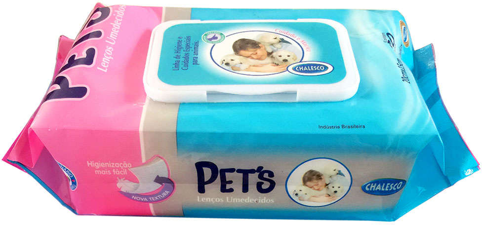 Lenços Umedecidos American Pets - 80 Toalhas