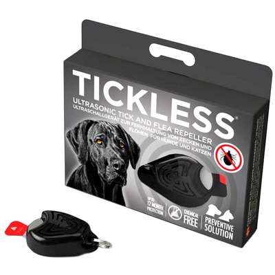  “Anti Pulgas e Carrapatos Duki Tickless Pet Ultrassônico Preventivo - Preto”

