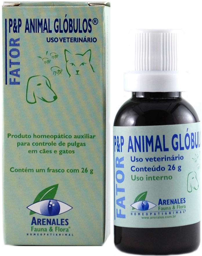 Sistema de Terapia Arenales Fator P&P Animal Glóbulos - 26 g