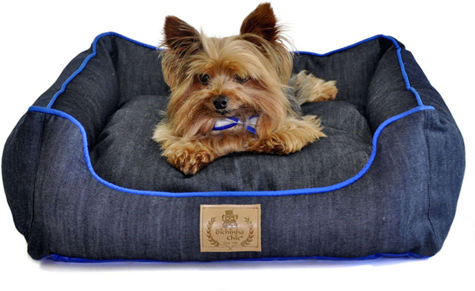 Cama Bichinho Chic Índigo Azul - Tam. P