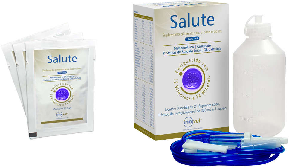 Dieta Inovet Salute para Nutrição Enteral - 10 Sachês de 21,8 g