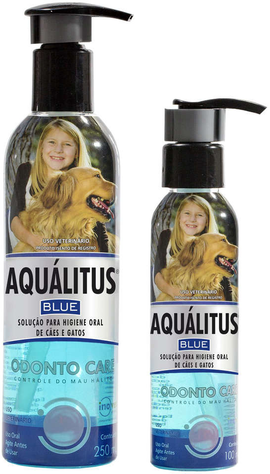 Higienizante Bucal Inovet Aqualitus - 250 mL