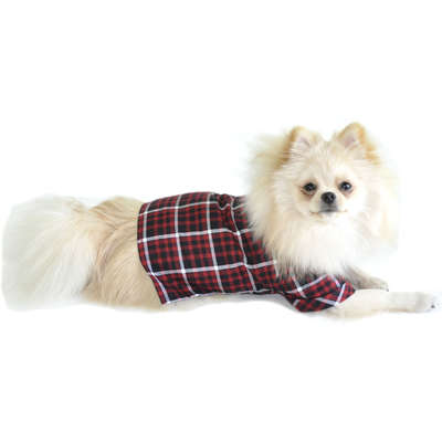 Camisa Xadrez Bichinho Chic - Vermelho