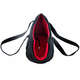 Bolsa Transporte Bichinho Chic Preto com Vermelho