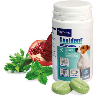 Alimento Complementar Virbac Cooldent para Cães - 30 comprimidos