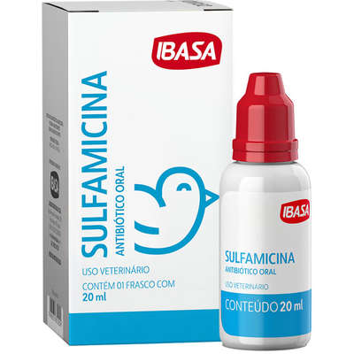 Sulfamicina Solução Oral Ibasa - 20 ml
