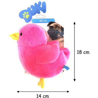 Brinquedo de Pelúcia Patinho Rosa