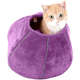 Toca United Pets Cat Cave para Gatos - Roxo