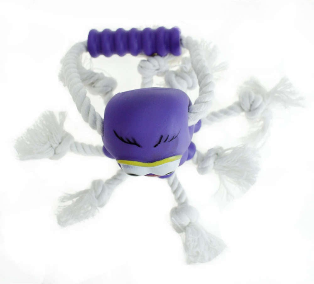 Brinquedo com Corda e Puxador Polvo American Pets