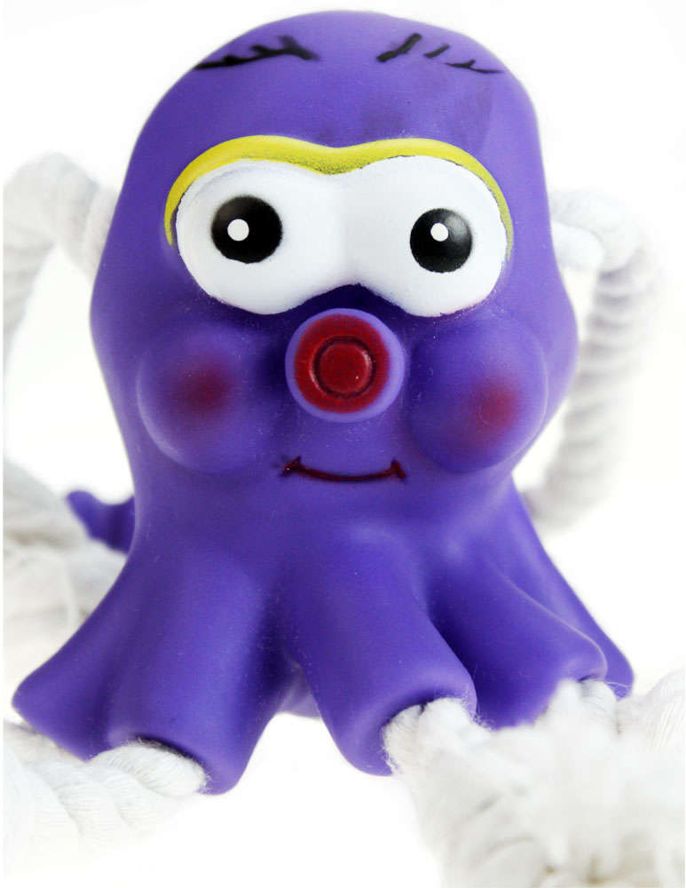 Brinquedo com Corda e Puxador Polvo American Pets