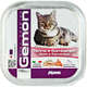 Ração Úmida Gemon Patê de Atum com Camarões para Gatos