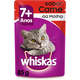 Ração Whiskas Sachê Sabor Carne ao Molho para Gatos Adultos