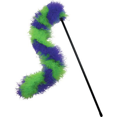Brinquedo Interativo Kong Twisted Boa Teaser para Gatos - Verde