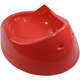 Comedouro Furação Pet Cara do Gato Plástico Vermelho - 200 mL