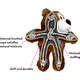 Brinquedo Kong Wild Knots Bear Marrom para Cães