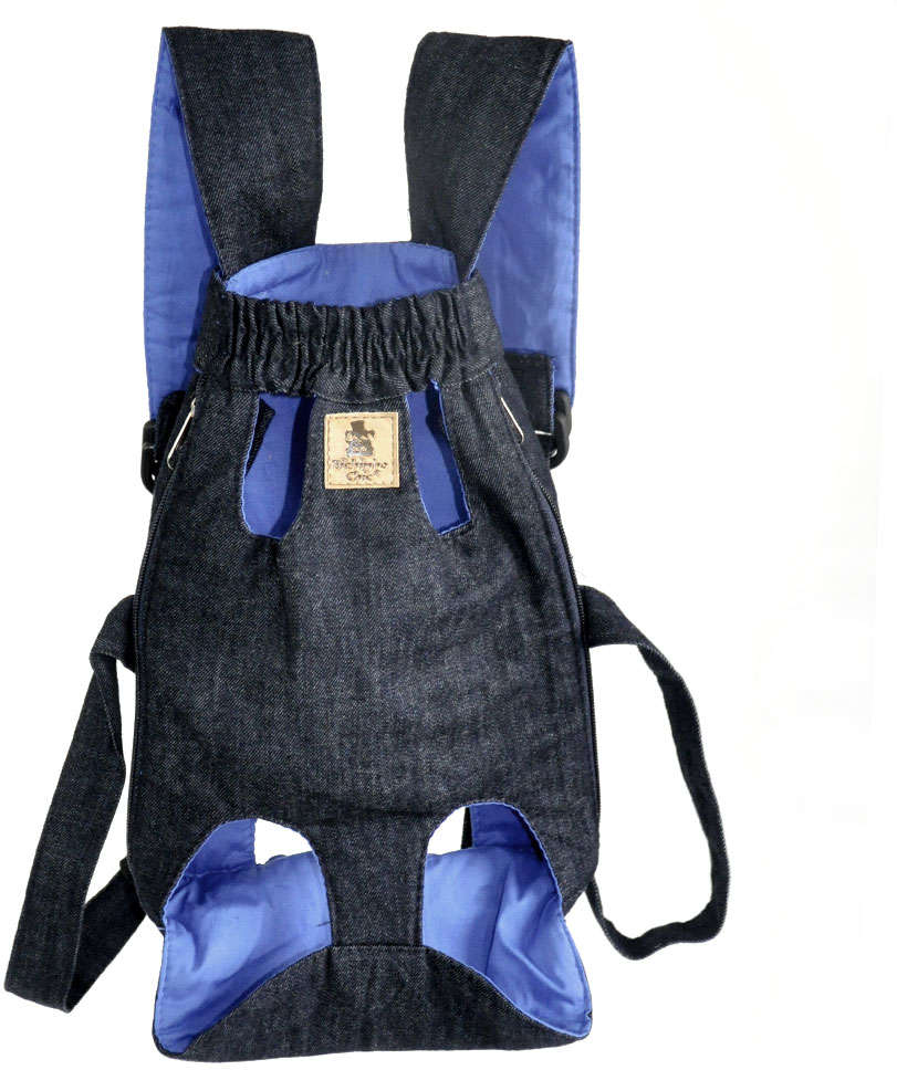 Bolsa Canguru Bichinho Chic Azul - Tam. GG