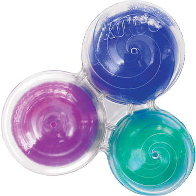 Brinquedo Interativo Kong Tri-Fun Triangle Colorido