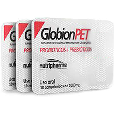 Suplemento Vitaminico para Cães e Gatos Globion PET Nutripharme