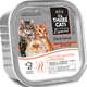 Patê Hercosul Three Cats Salmão Controle de Bola de Pelos para Gatos Adultos