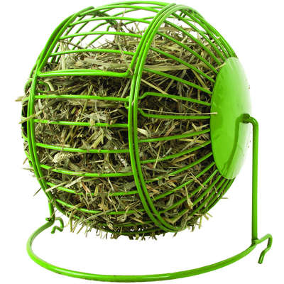 Alimentador Pawise Roda para Feno para Roedores - Verde