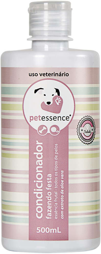 Condicionador Pet Essence Fazendo Festa para Cães e Gatos - 500 mL