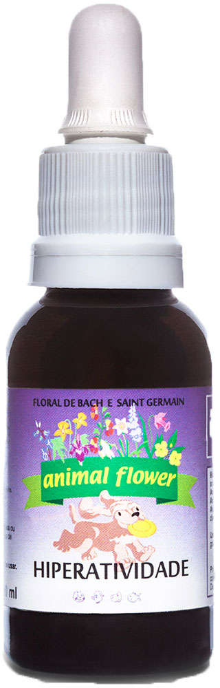 Floral Animal Flower Gotas Hiperatividade - 30 mL