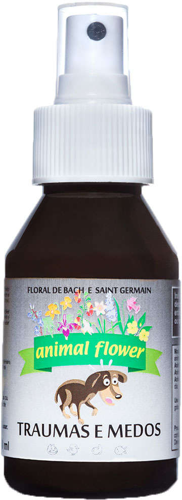 Floral Animal Flower Spray Traumas e Medos - 100 mL