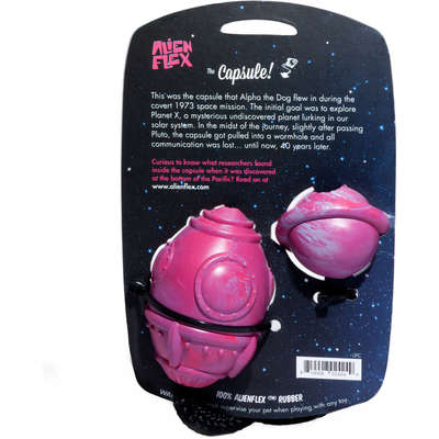 Brinquedo Alien Flex Cápsula para Cães