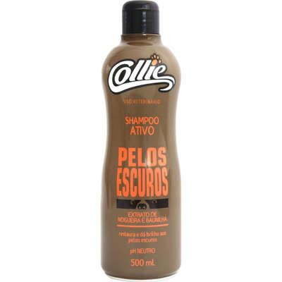 Shampoo Collie Pelos Escuros para Cães e Gatos