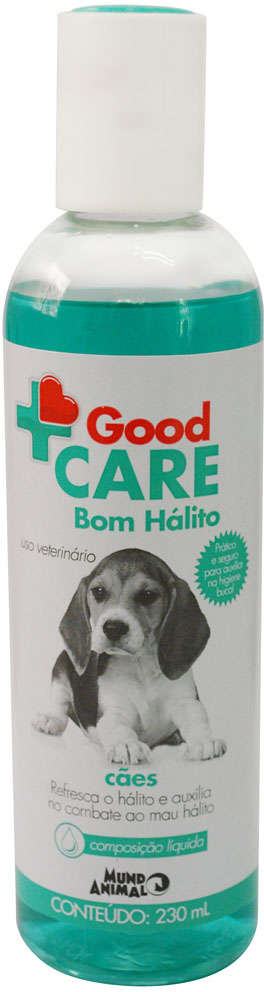 Bom Hálito Mundo Animal Good Care para Cães - 230 mL