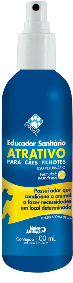 Educador Sanitário Mundo Animal Good Pet Atrativo para Cãe e Gatos - 100 mL