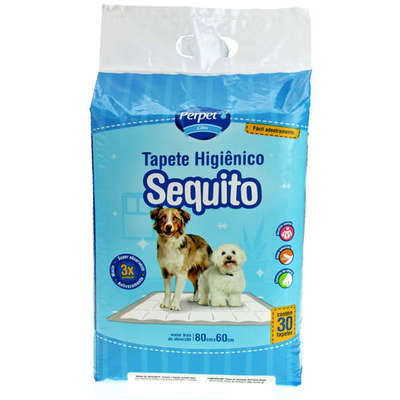 Tapete Higiênico Perpet Sequito - 30 unidades