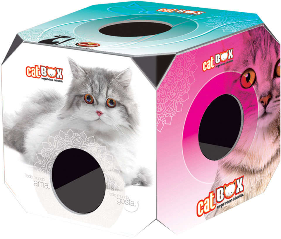 Brinquedo Furacão Pet Cat Box - Tam. Único