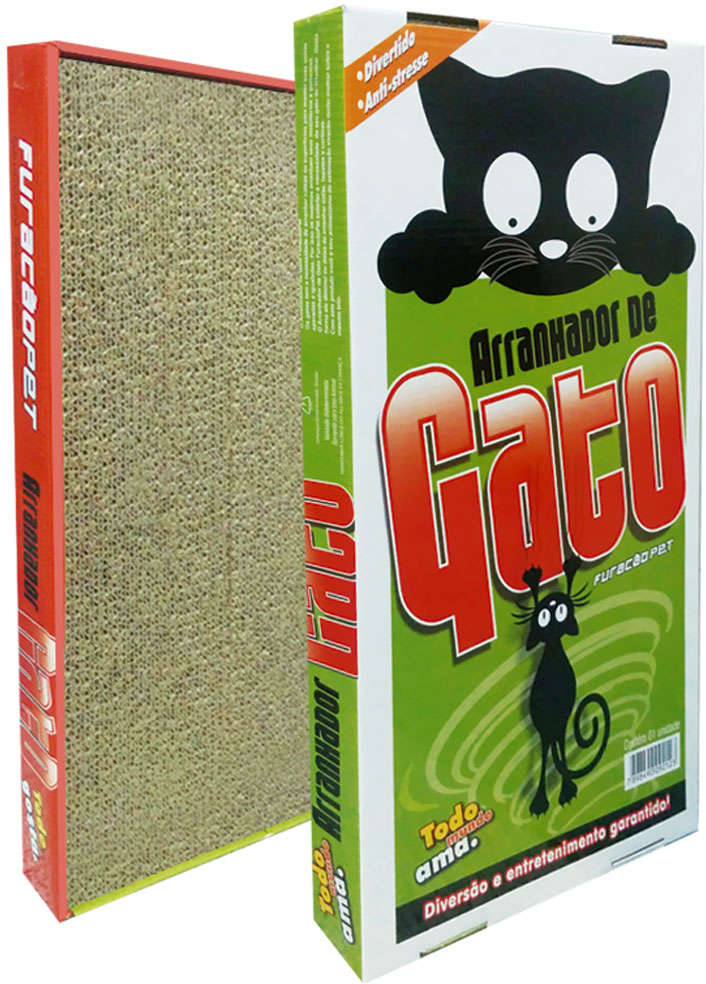 Brinquedo Arranhador Furacão Pet Papelão - Tam. Único