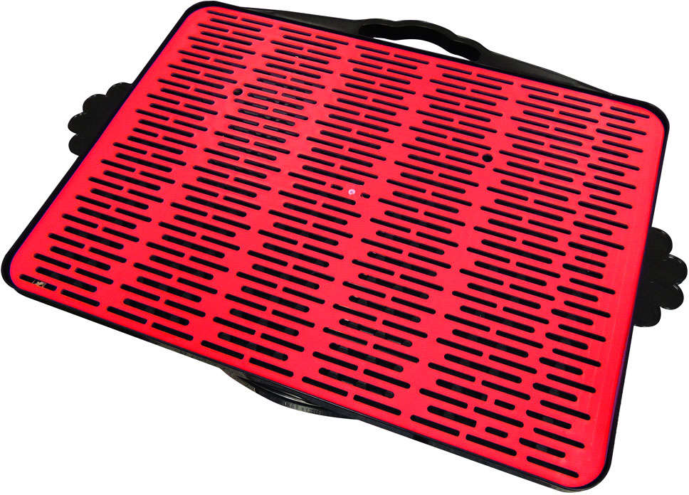 Sanitário Higiênico Furacão Pet Dog Toalete Vermelho para Cães - Vermelho