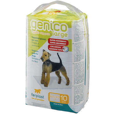 Tapete Higiênico com Fita Adesiva Genico 10 Unidades