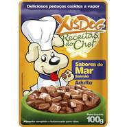 Alimento Ùmido Xisdog Sabores do Mar para Cães