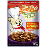 Ração Úmida Gatitus Sabores da Granja para Gatos - 85 g