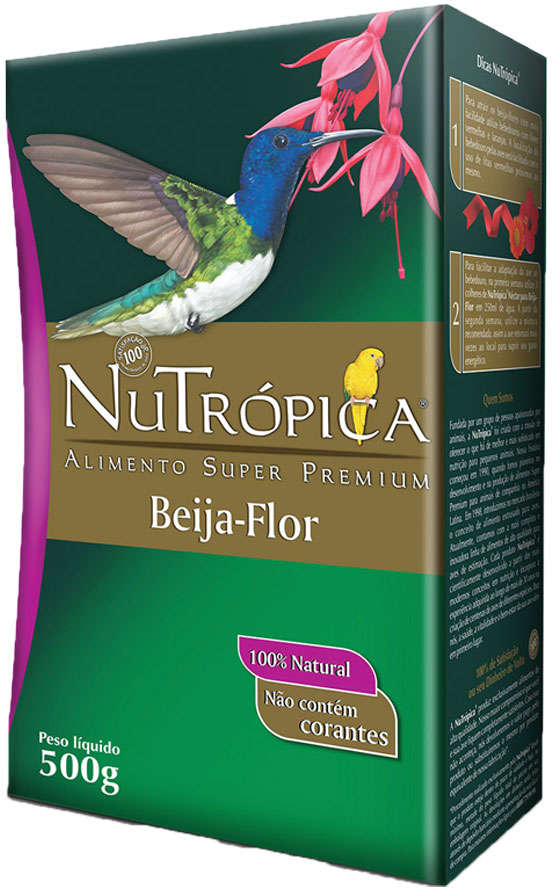 Ração Nutrópica Néctar para Beija-Flor - 500 g